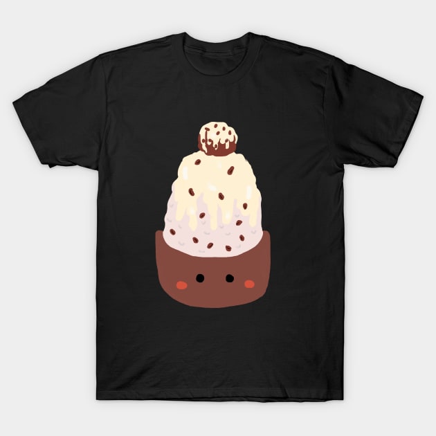 Red bean shaved ice T-Shirt by artoftilly